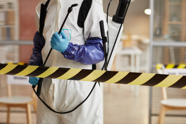 Professional Trauma Scene Cleanup technician working in Nederland, TX
